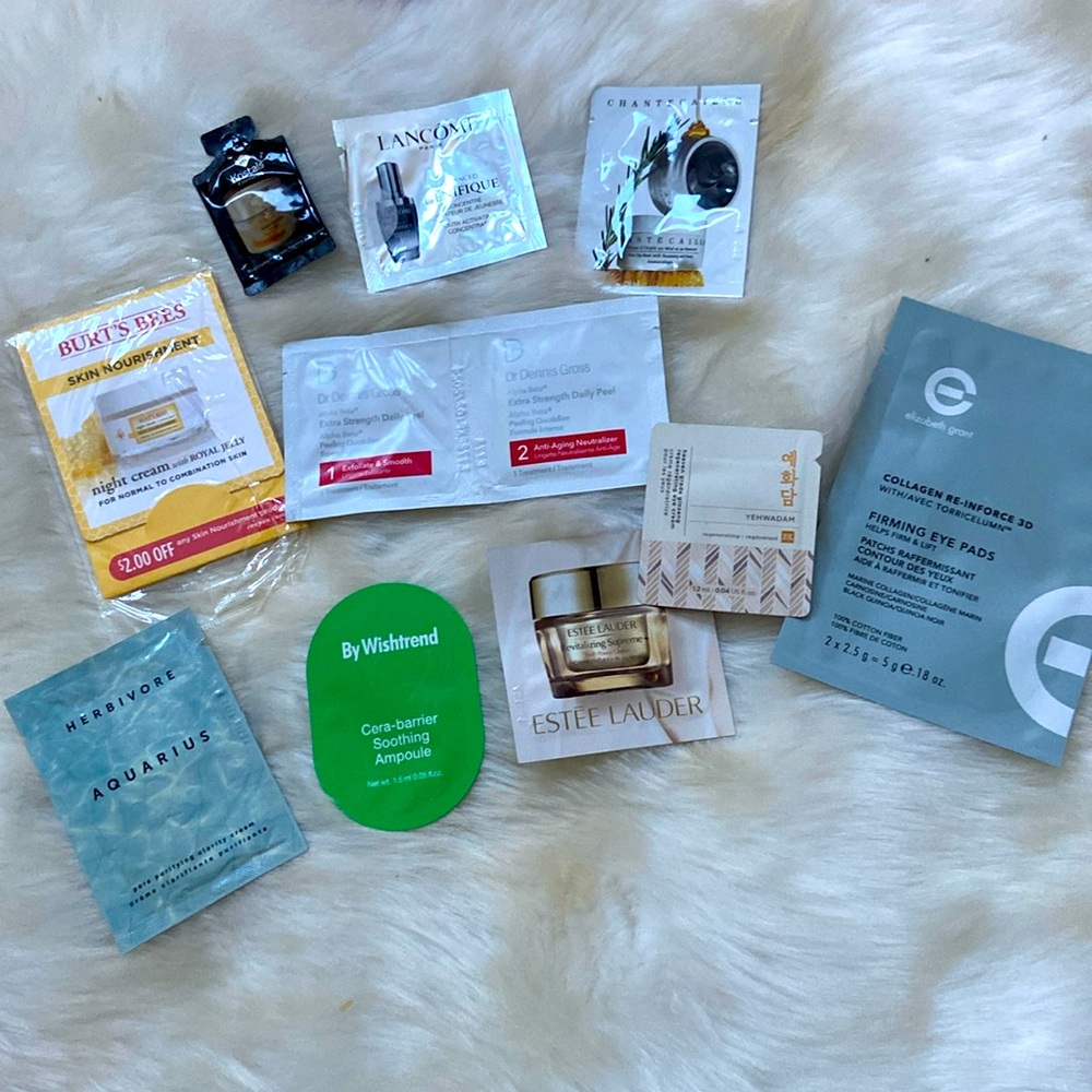 🆕 10 skin care samples for $20